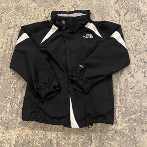 North Face Girl's Jacket HyVent RN 61661 CA 30516 Black White Size 6